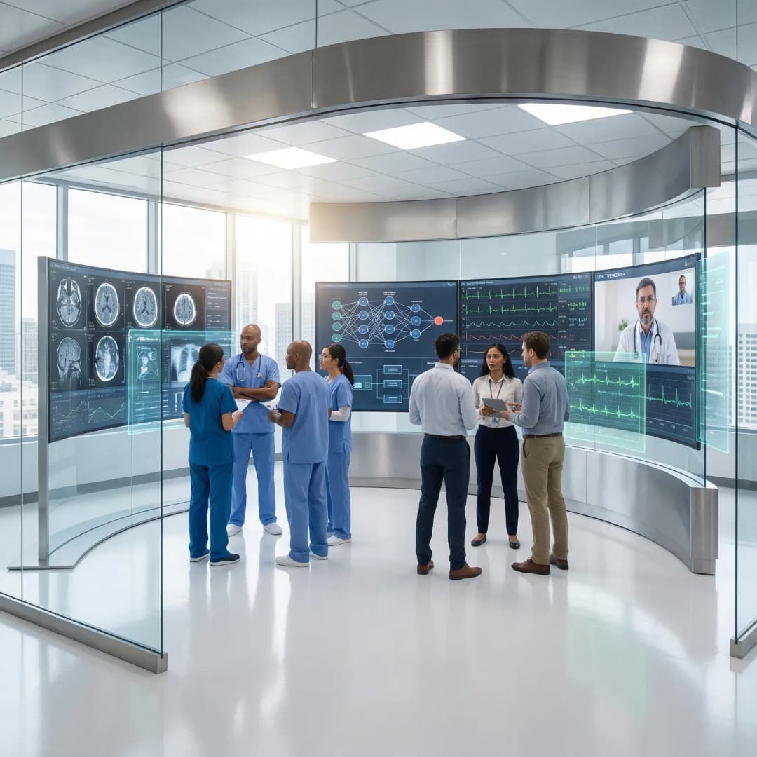 AI-enabled hospital operations center